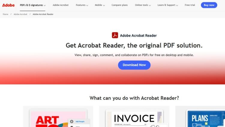 Adobe Acrobat Reader