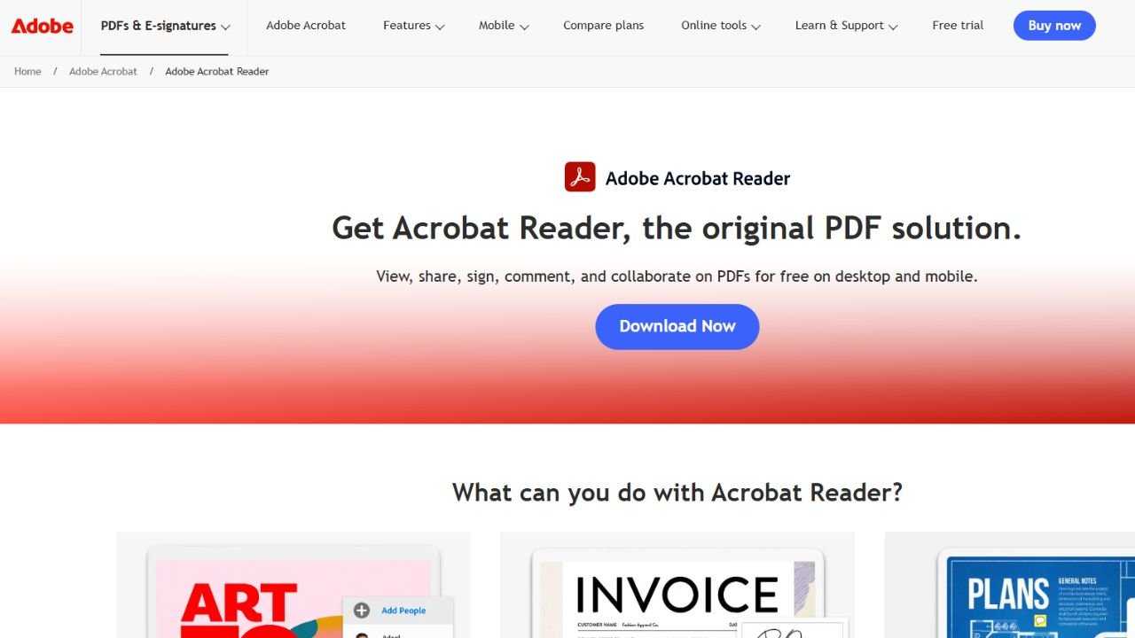 Adobe Acrobat Reader