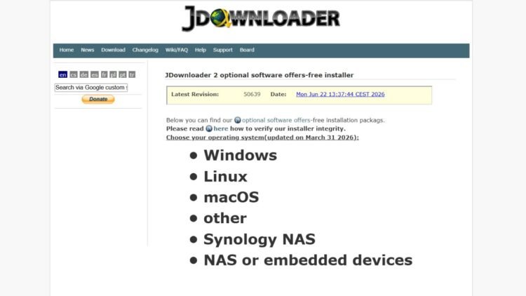 JDownloader