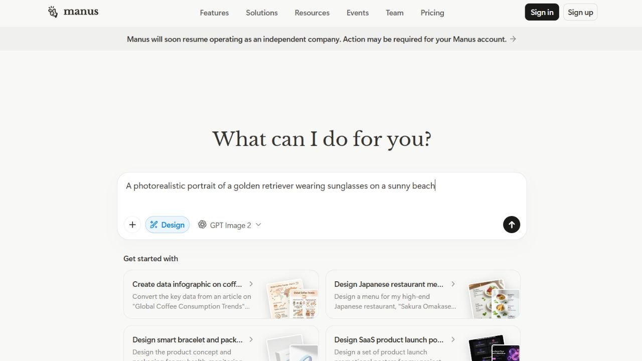 Manus