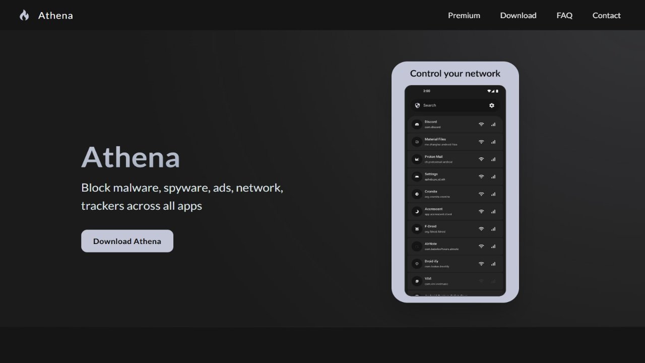 Athena - Firewall & Adblocker