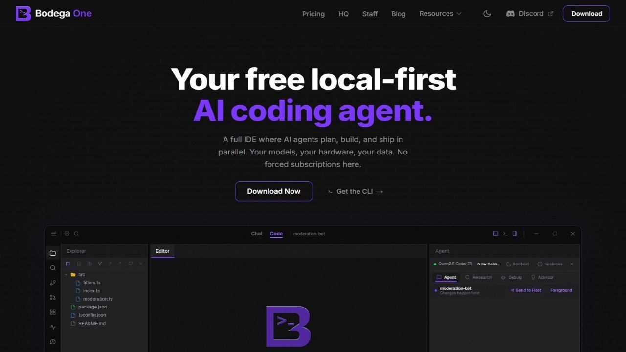 Bodega One Code