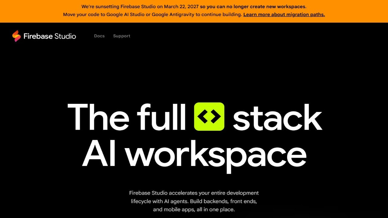 Firebase Studio