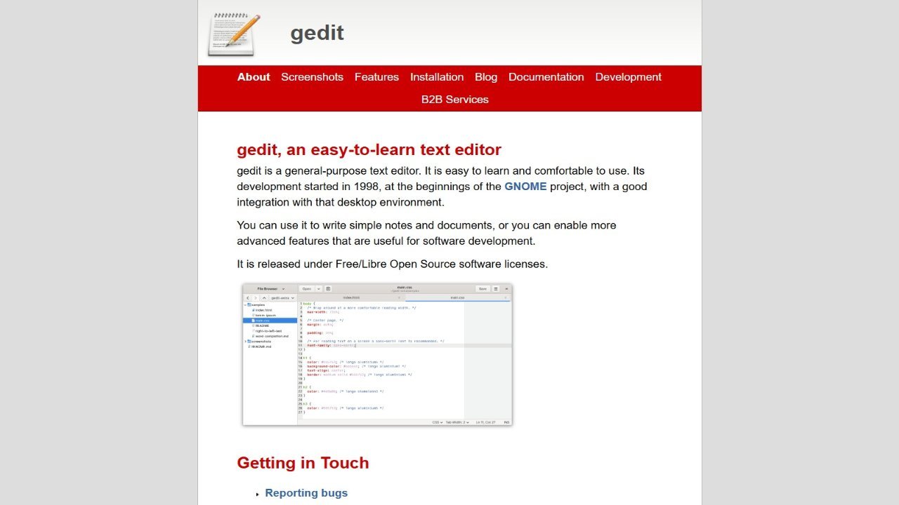 gedit