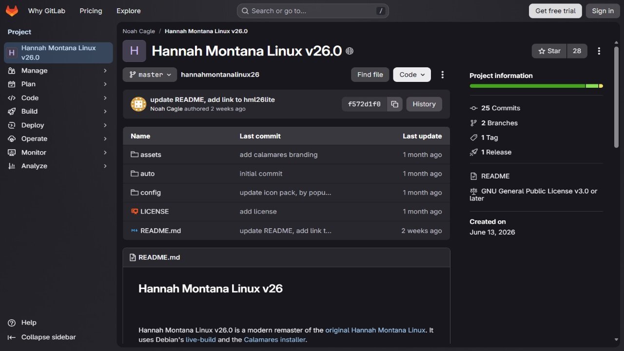 Hannah Montana Linux