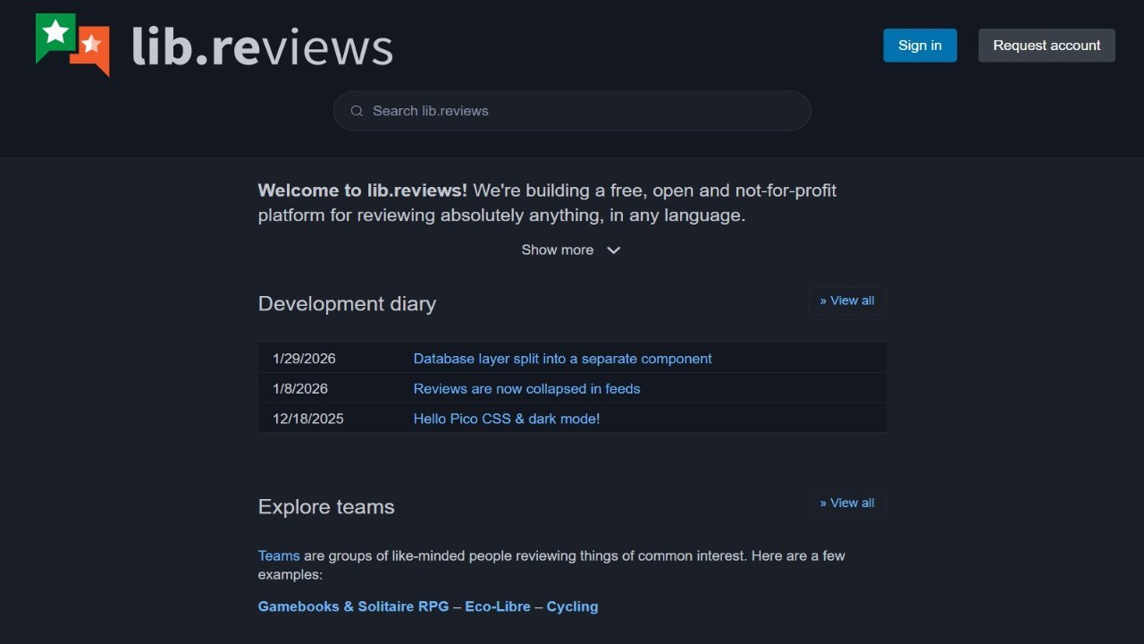 lib.reviews