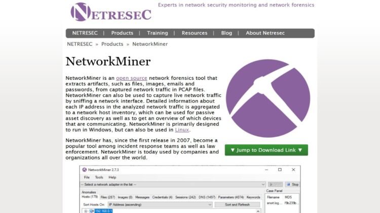 NetworkMiner
