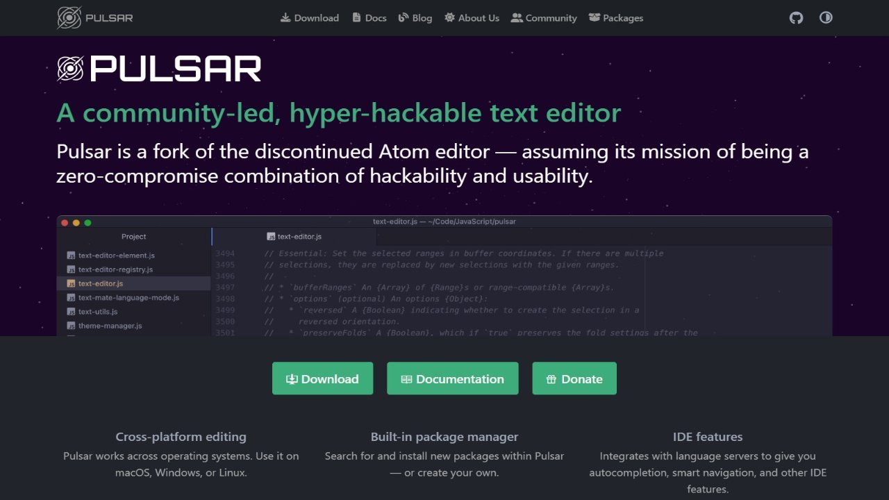 Pulsar Editor
