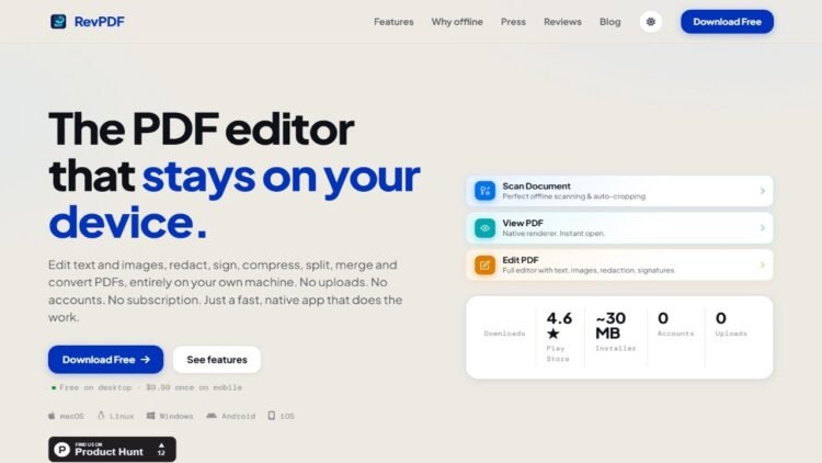 RevPDF