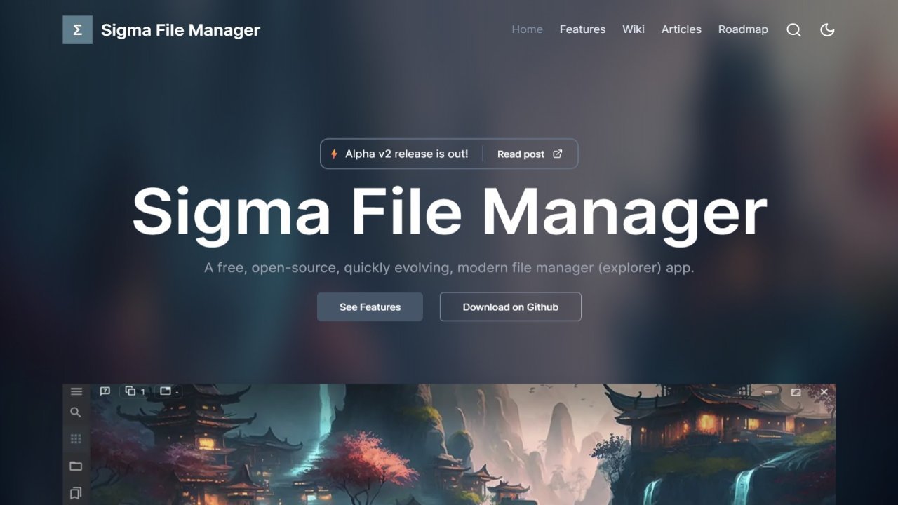Sigma File Manager