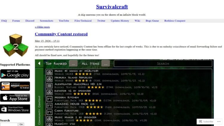 SurvivalCraft