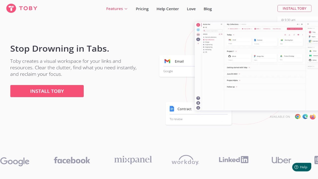 Toby For Tabs