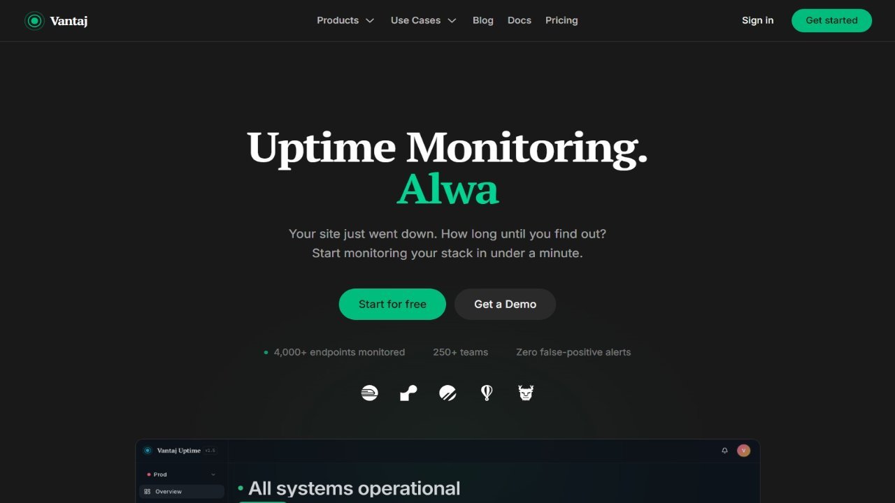 Vantaj Uptime