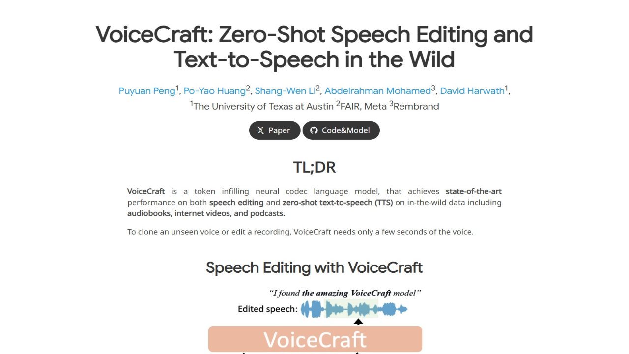 VoiceCraft