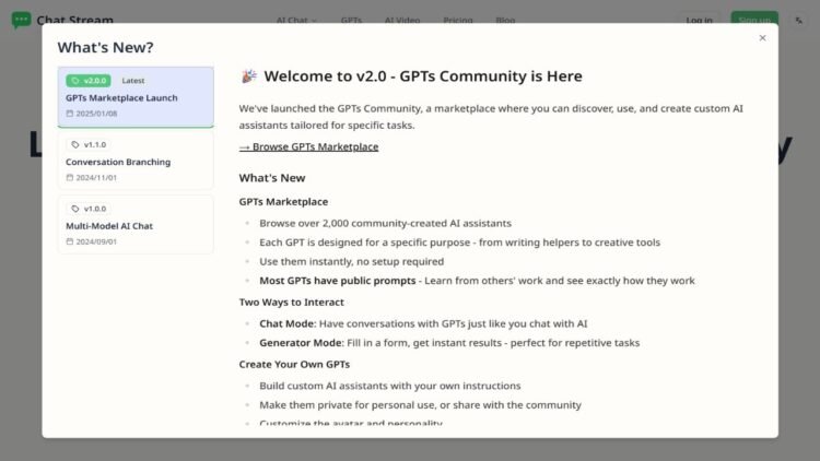 Chat Stream
