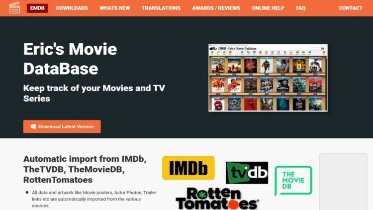 EMDB - Eric's Movie Database