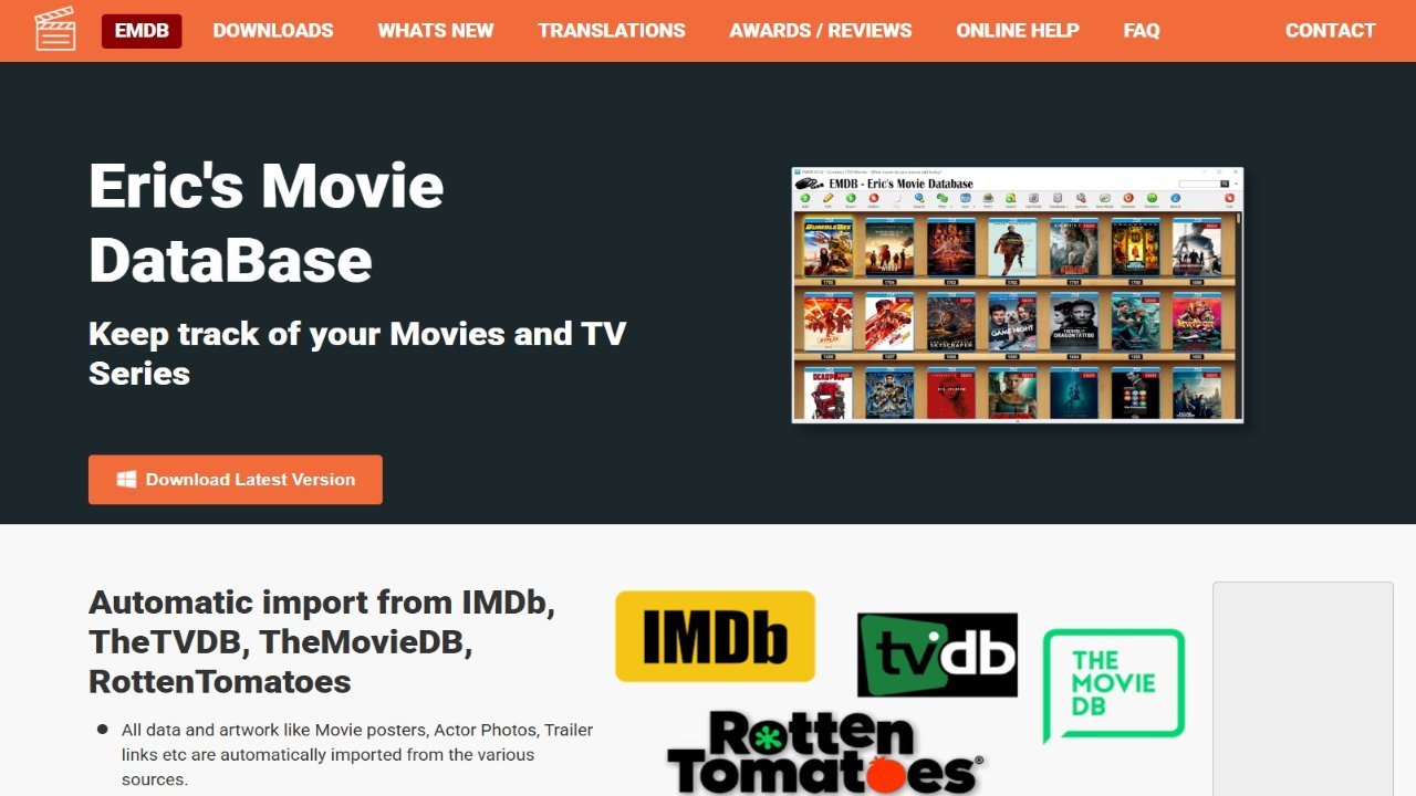 EMDB - Eric's Movie Database
