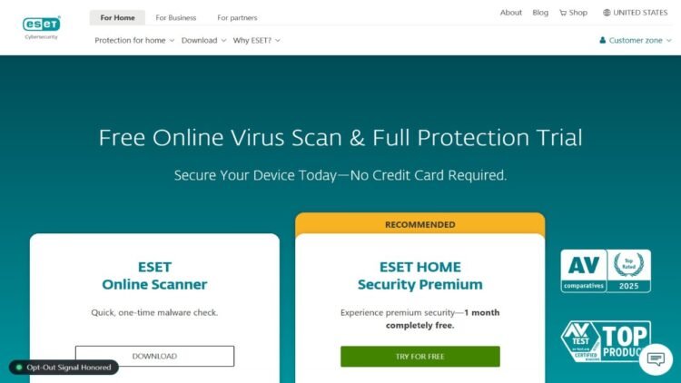 ESET Online Scanner