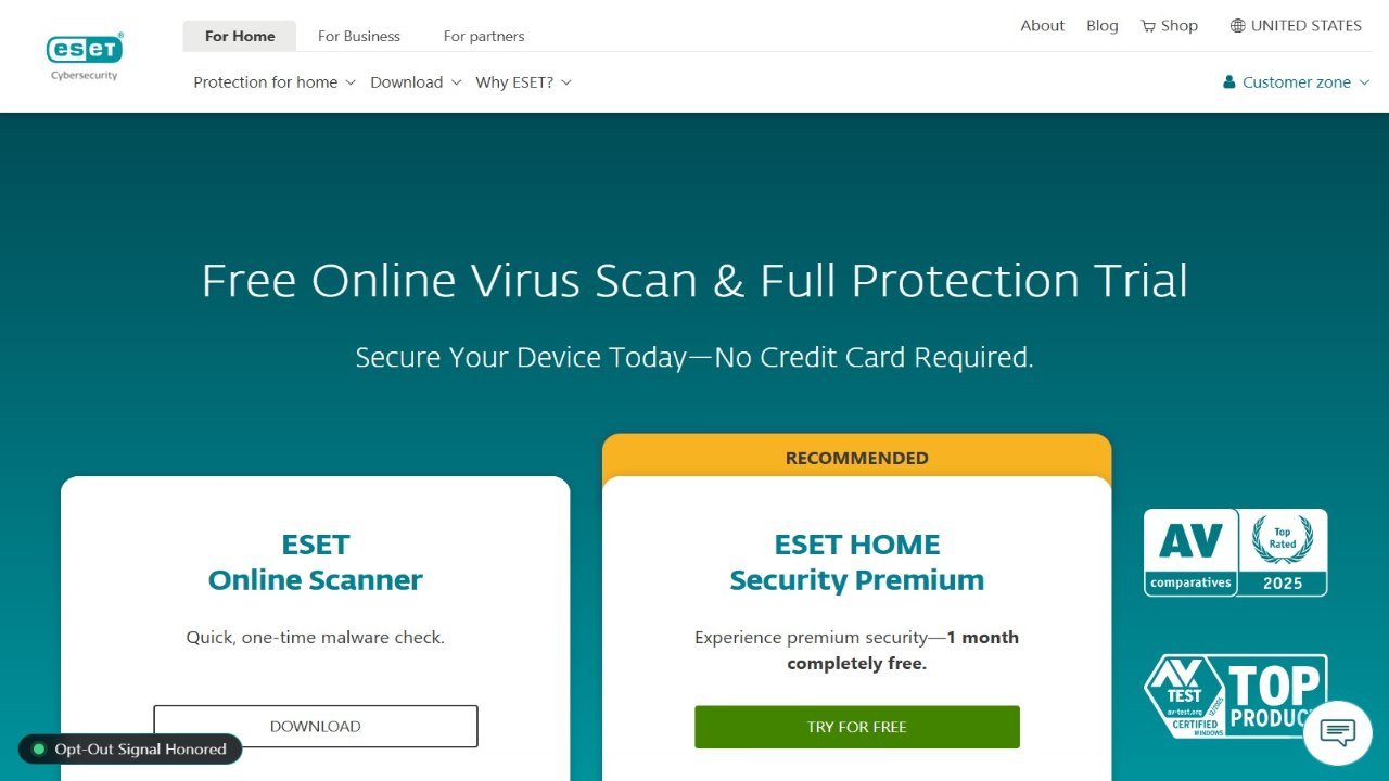 ESET Online Scanner