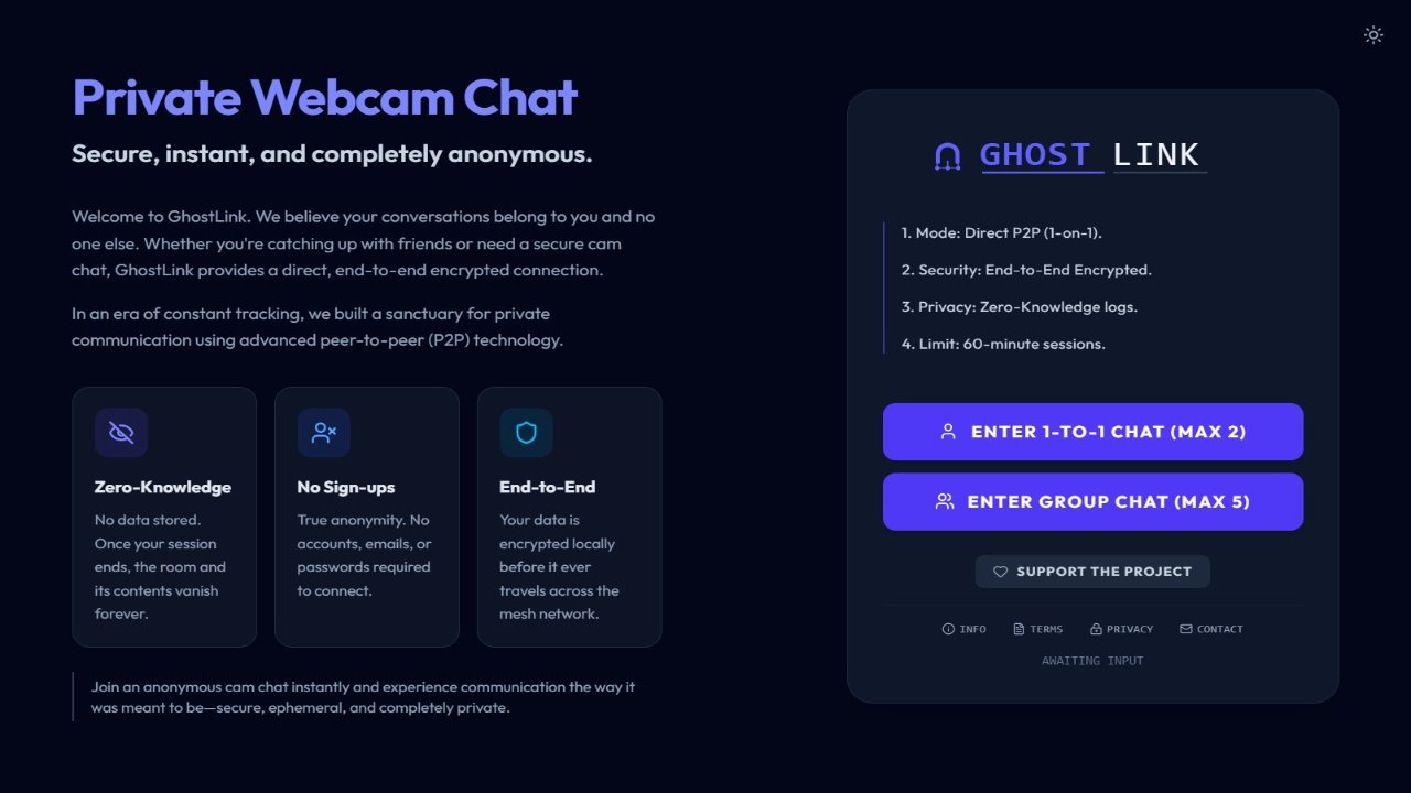 GhostLink Chat
