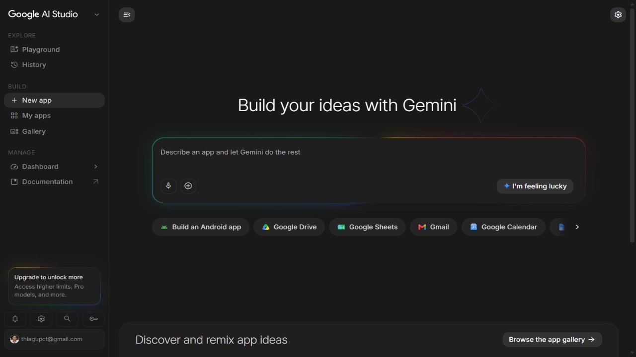 Google AI Studio