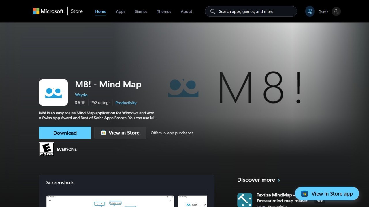 M8! - Mind Map