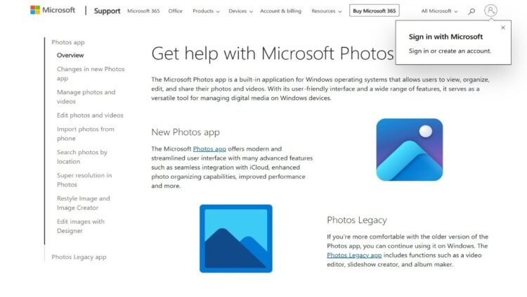 Microsoft Photos