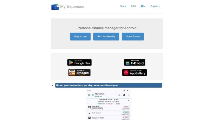 My Expenses