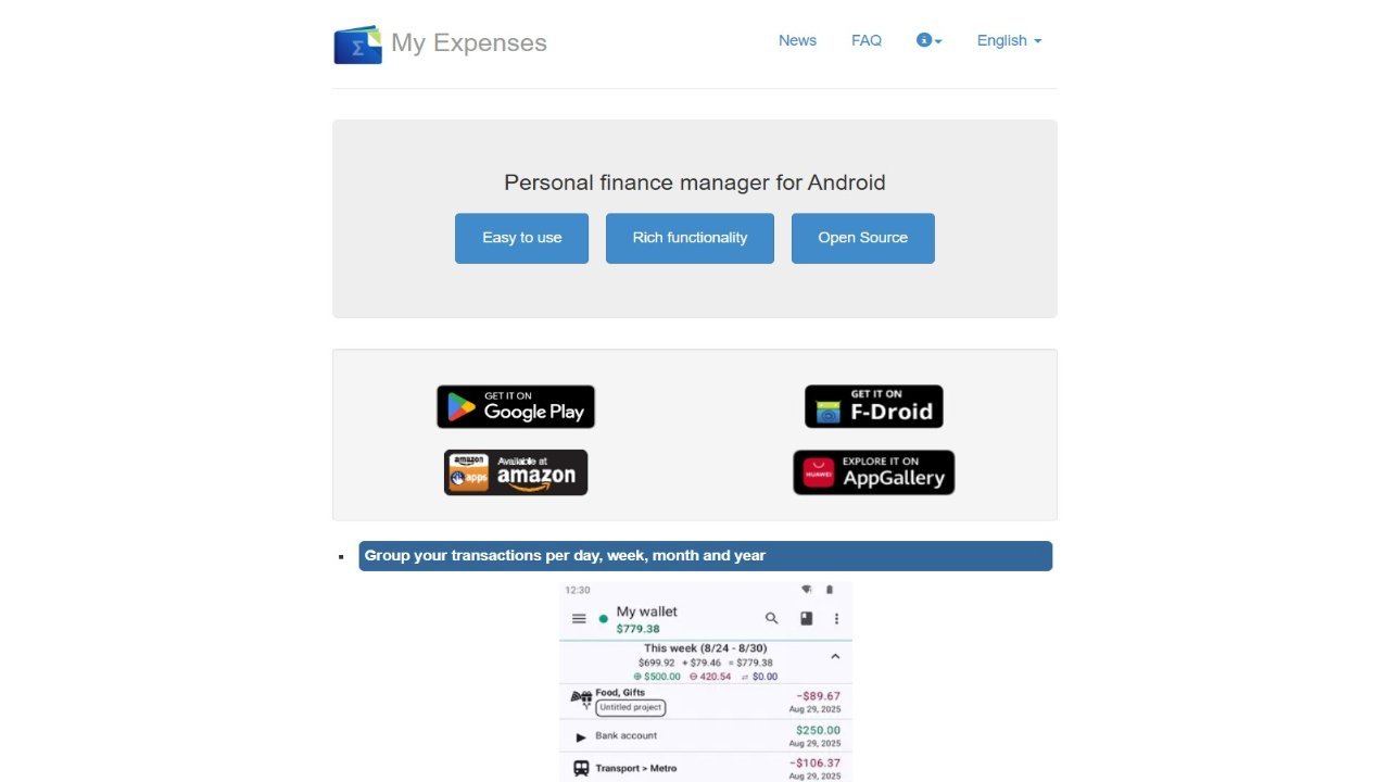 My Expenses