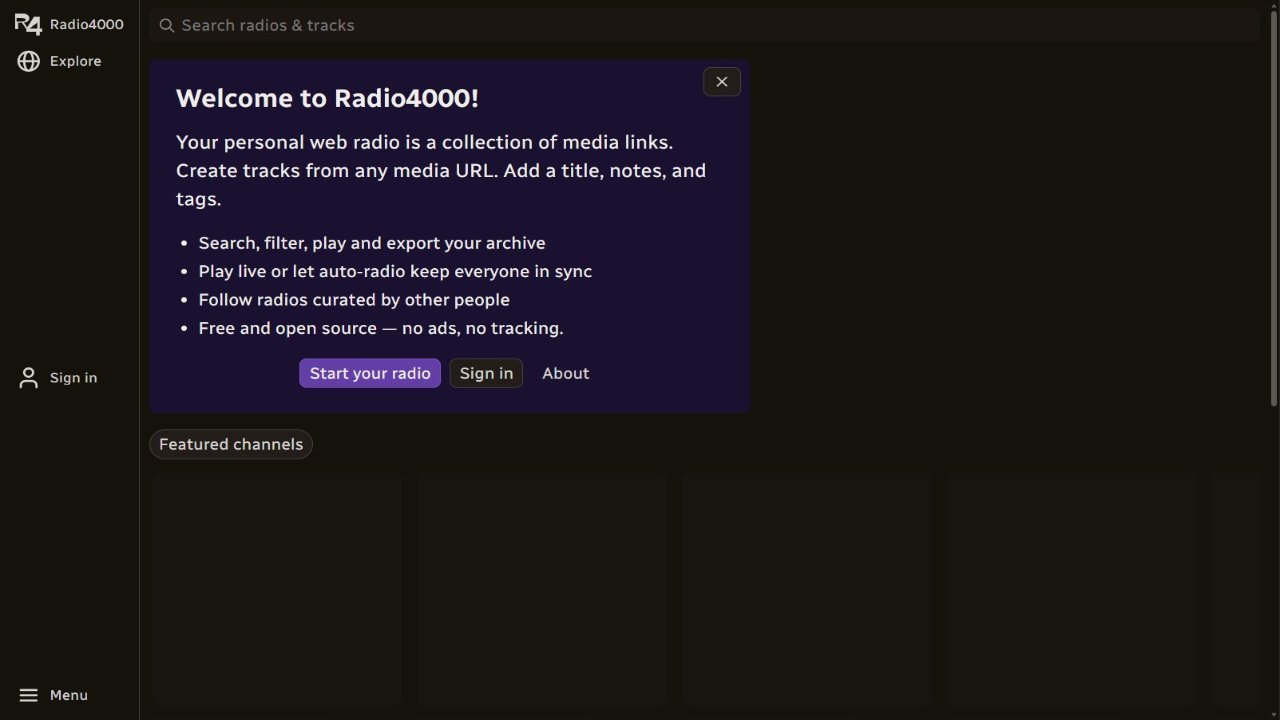 Radio4000