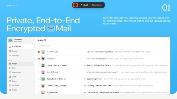 Skiff Mail