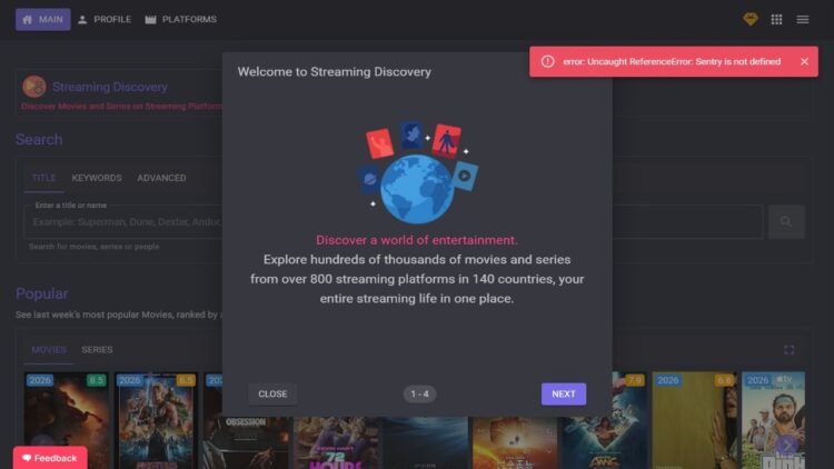 Streaming Discovery