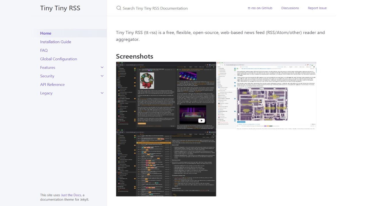 Tiny Tiny RSS