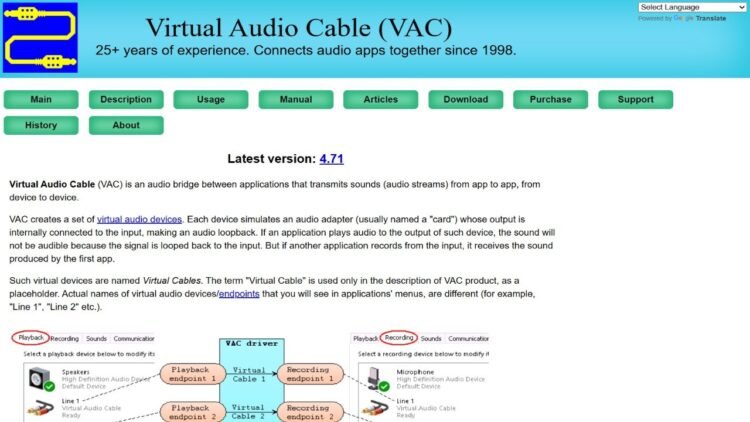 Virtual Audio Cable
