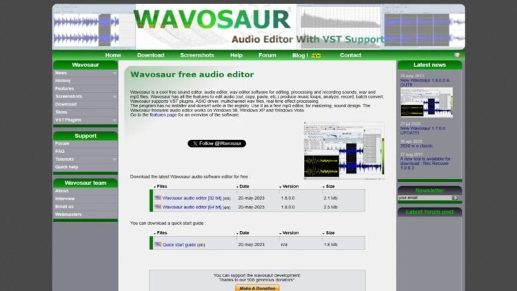 Wavosaur