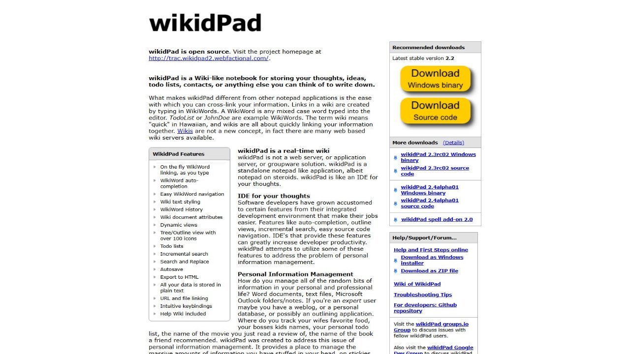 wikidPad