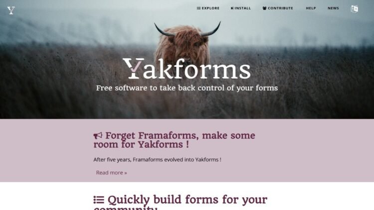 Yakforms