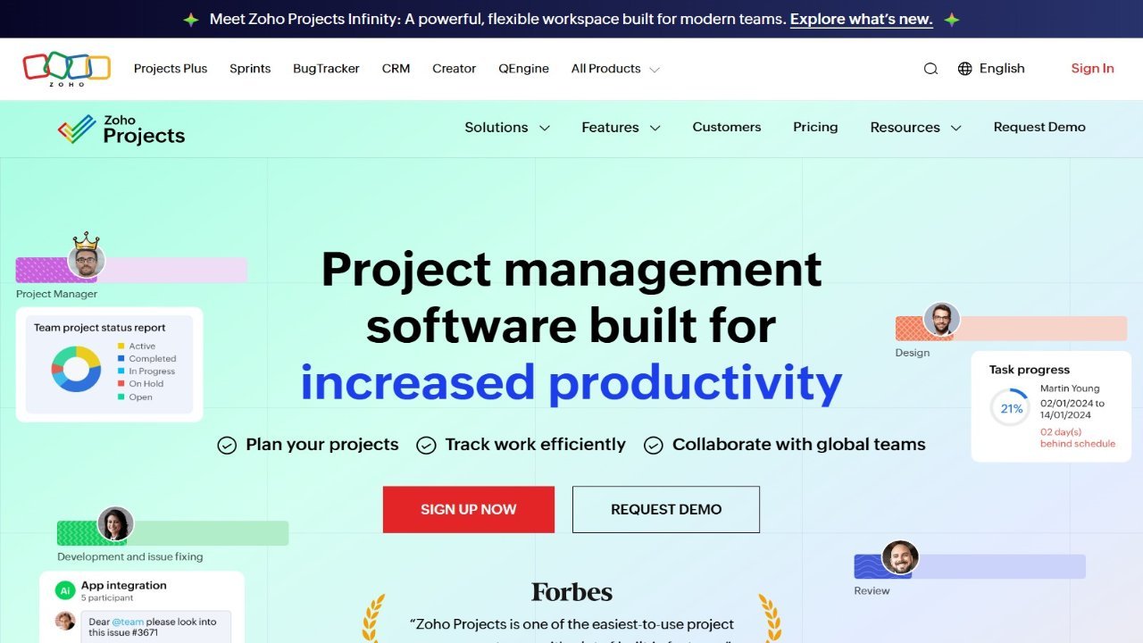 Zoho Projects